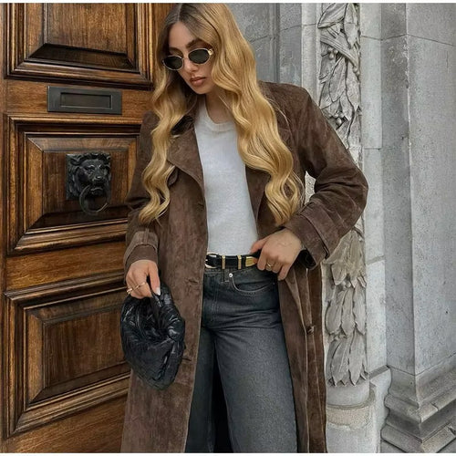 Stella Coat – The Suede Coat that Makes Luxury Affordable