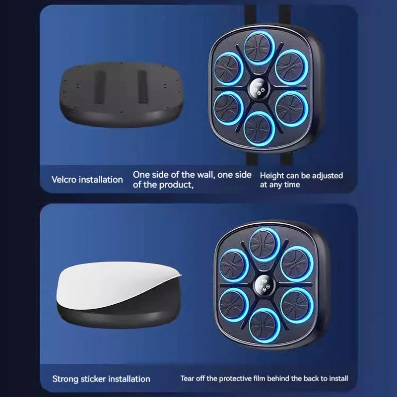 CoreRhythm Punch Pro | Inteligentny trener boksu z integracją aplikacji Bluetooth i immersyjnymi rytmami