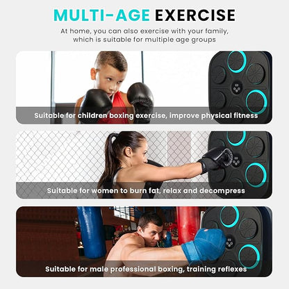 CoreRhythm Punch Pro | Inteligentny trener boksu z integracją aplikacji Bluetooth i immersyjnymi rytmami