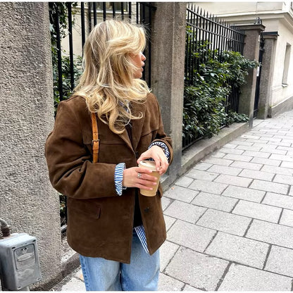 Kurtka Jenny – casualowa skórzana kurtka łącząca styl i wygodę