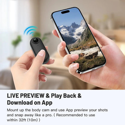 CaptureLite Cam™ – Ultra lekka kamera sportowa 4K do nagrywania bez użycia rąk