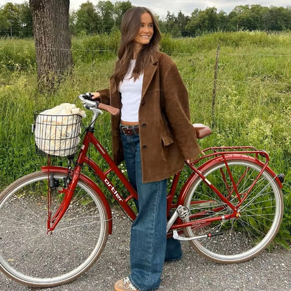 Kurtka Jenny – casualowa skórzana kurtka łącząca styl i wygodę