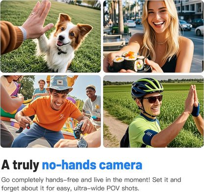 CaptureLite Cam™ – Ultra lekka kamera sportowa 4K do nagrywania bez użycia rąk