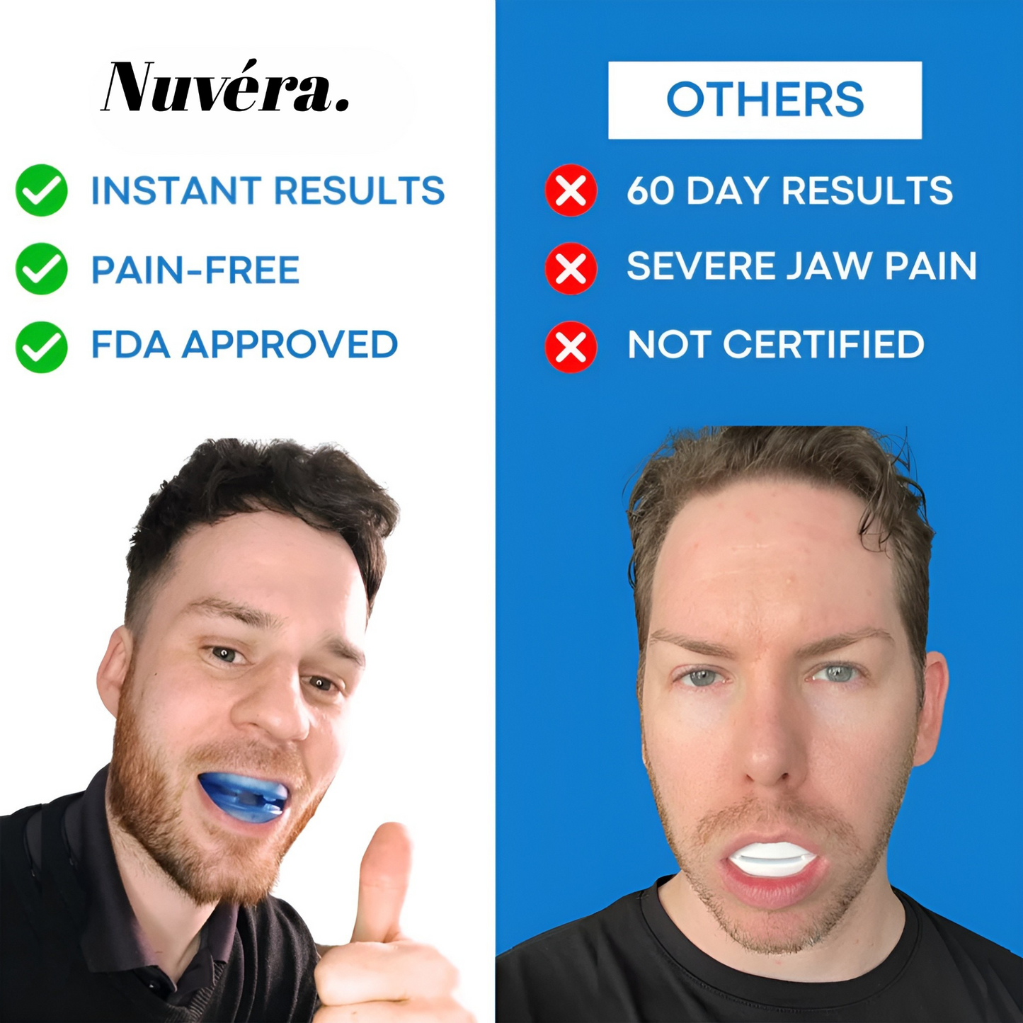 Nuvéra® przeciw chrapaniu nakładka na usta