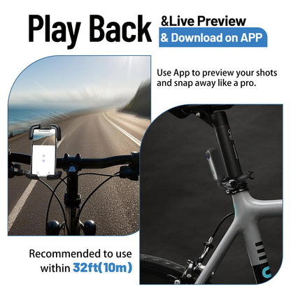 CaptureLite Cam™ – Ultra lekka kamera sportowa 4K do nagrywania bez użycia rąk