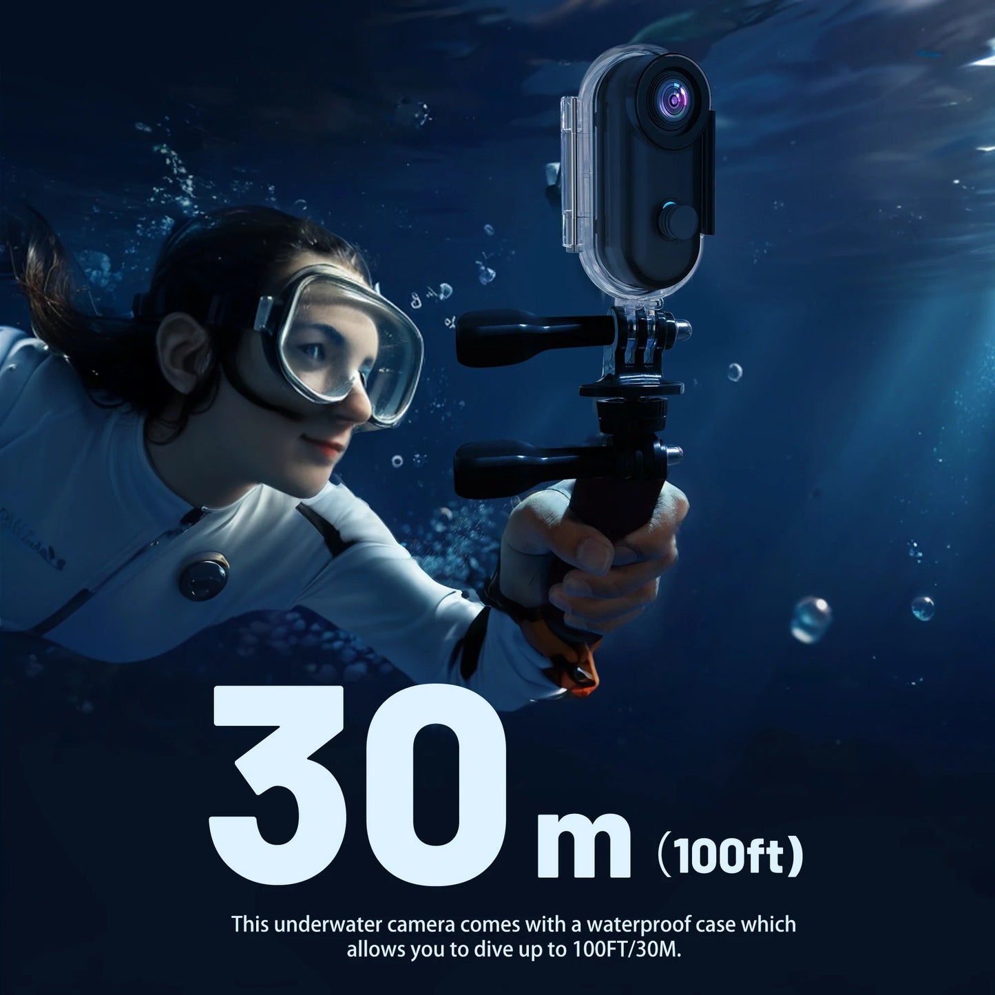 CaptureLite Cam™ – Ultra lekka kamera sportowa 4K do nagrywania bez użycia rąk